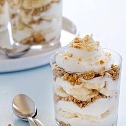 Banana Caramel Yogurt Parfait