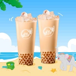 ชานมไข่มุก2 แก้ว