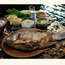 ปลานิล&ผักสด size L