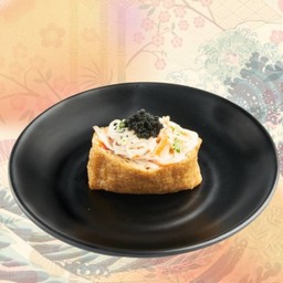 อินาริปูอัดสลัด                                 ( Inari Crab Stick Salad )