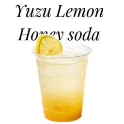 Yuzu Lemon Honey Soda🍋
