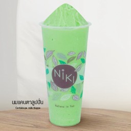 นมแคนตาลูปปั่น