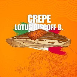 Crepe Lotus Biscoff Biscuit