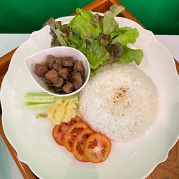 ข้าวอบหมูเค็ม