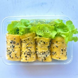 Sl9 สลัดโรลไข่ม้วน (4ชิ้น)