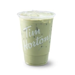 Iced Matcha Latte (มัทฉะลาเต้เย็น)