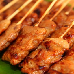 หมูปิ้งนมสด 20 ไม้