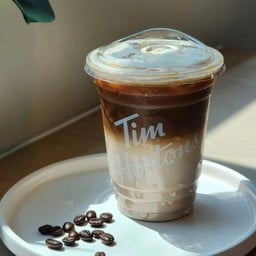 Iced French Vanilla Latte (เฟรนช์วานิลลาลาเต้เย็น)