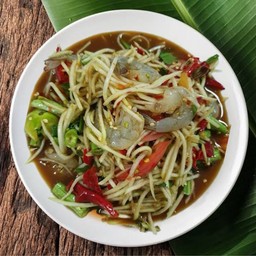 ส้มตำกุ้งสด/สุก