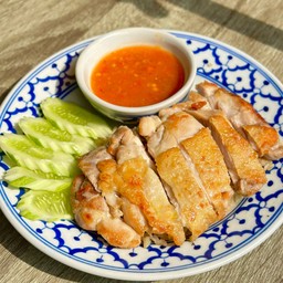 ข้าวมันไก่ย่าง