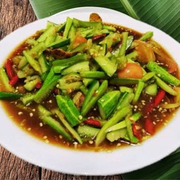 ส้มตำแตงปูปลาร้า