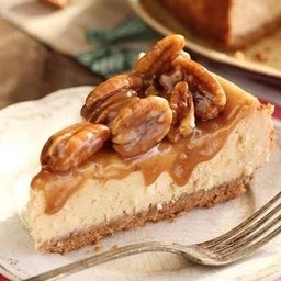 Pecan caramel Cheesecake