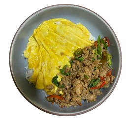 กะเพราพริกแห้ง