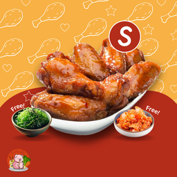 ไก่ทอดราดซอส S