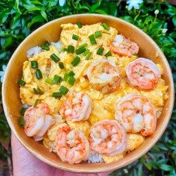 ข้าวไข่ข้นกุ้ง