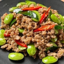 สตอผัดหมูสามชั้น