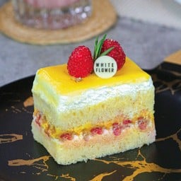 เค้กราสป์เบอร์รีเลมอน