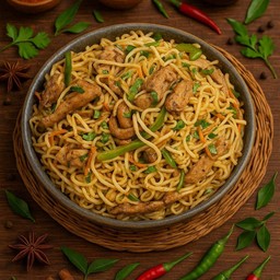 Chicken noodles