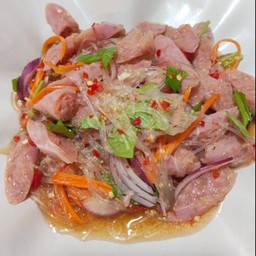 ยำวุ้นเส้นแหนม