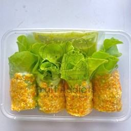 Sl7 สลัดโรลลุยสวนหมูสับ(4ชิ้น)