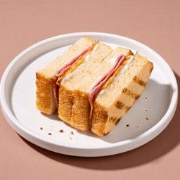 Ham with 3 Cheese Shokupan Sandwich