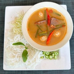 ชุด ขนมจีน น้ำยาป่า โคตรแซ่บ