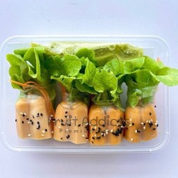 Sl3 สลัดโรลไส้กรอก(4ชิ้น)