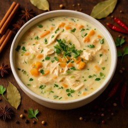 Chicken cream soup