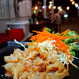 ยำแมงกะพรุนน้ำมันงา