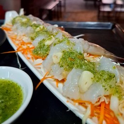 กุ้งแช่น้ำปลา