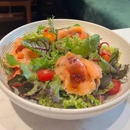 Smoked Salmon and ikura Salad