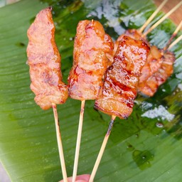 หมูปิ้งโบราณ 5 ไม้