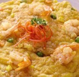 ข้าวไข่เจียวกุ้ง