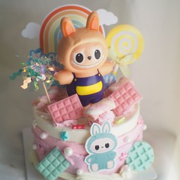 เค้กโมเดล ลาบูบู้ ครึ่งปอนด์ ไม่รับเขียนชื่อหรือข้อความเพิ่ม