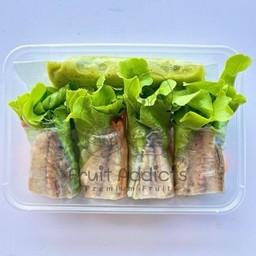 Sl2 สลัดโรลปลาทู(4ชิ้น)