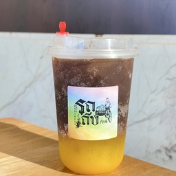 อเมริกาโน่น้ำส้มโซดา