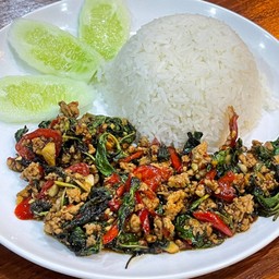 ผัดกะเพราหมู