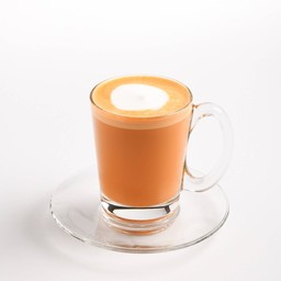 ชาไทยผสมกาแฟร้อนHot Thai Tea With Coffee