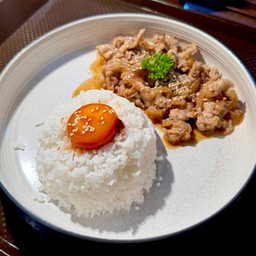 ข้าวหน้าเนื้อ+ไข่ดองซีอิ๊ว