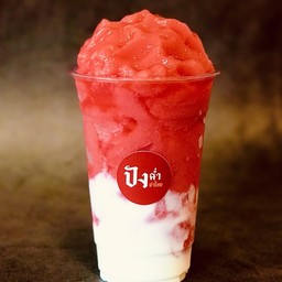 สตรอเบอรี่โยเกิร์ตปั่น