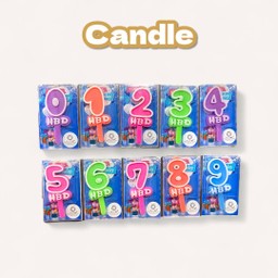 เทียนตัวเลข