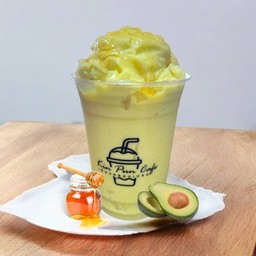 อะโวคาโด น้ำผึ้ง นมสดสมูทตี้