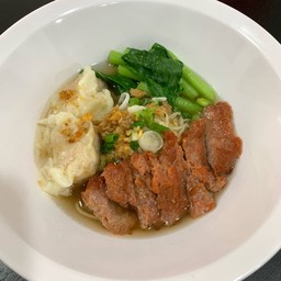 บะหมี่เกี๊ยวไก่เนื้อแดง น้ำ