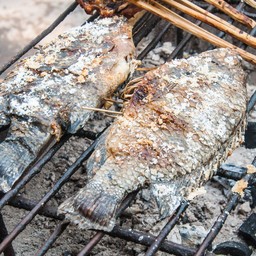 ปลาเผา 1 ตัว (ใหญ่)