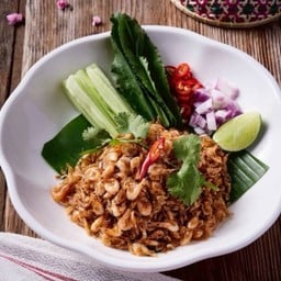 กุ้งฝอยคั่วเกลือ