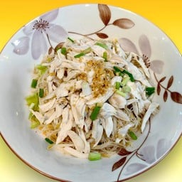 ก๋วยเตี๋ยวแห้งไก่ฉีกต้มยำ