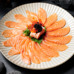 DRY AGED SALMON USUZUKURI