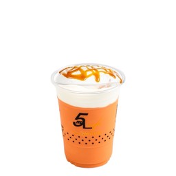 ชาไทยนมสดคาราเมลปั่นThai Tea Caremel Frappe