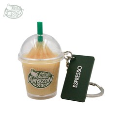 My Favorite Cup Keychain (Espresso)