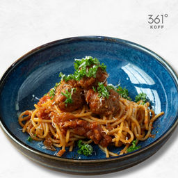 Spaghetti Spicy Pork Ball [สไปซี่พอร์คบอล] @11